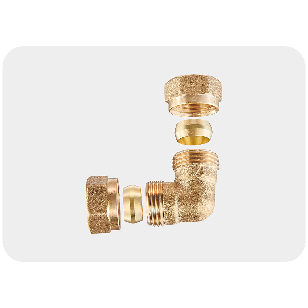 brass elbow ,compression fittings
