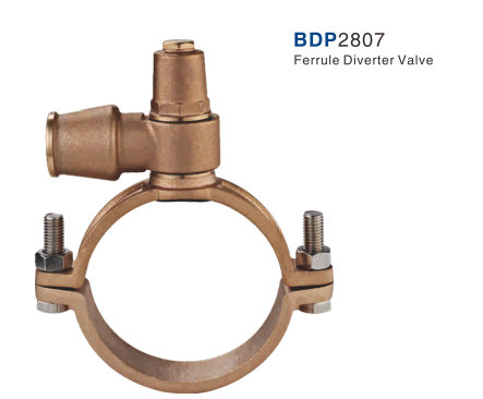 Ferrule Saddle Strap valve with Pushfit