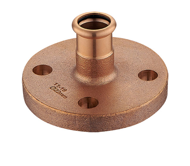 Bronze press flange fittings
