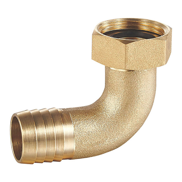 Elbow hose barb,brass connenctor