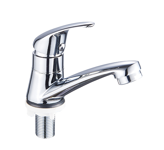 single lever basin faucet